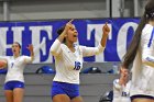 Volleyball vs MHC  Wheaton Women's Volleyball vs Mount Holyoke College. - Photo by Keith Nordstrom : Wheaton, Volleyball